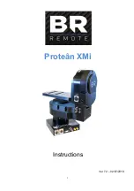 Preview for 1 page of BR Remote Protean XMi Instructions Manual