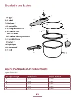 Предварительный просмотр 85 страницы Bra 185100 Instructions For Use Manual