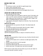 Preview for 4 page of Brabantia BBEK1013KWH Instruction Manual