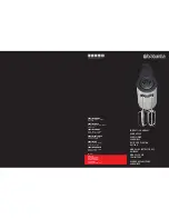 Brabantia BBEK1071 Instruction Manual preview