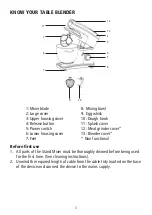 Preview for 6 page of Brabantia BBEK1092 Instruction Manual