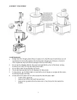 Preview for 6 page of Brabantia BBEK1111 Instruction Manual