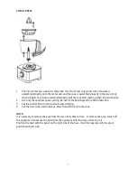 Preview for 9 page of Brabantia BBEK1111 Instruction Manual