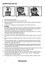 Preview for 8 page of Brabantia BBEK1114 Instruction Manual