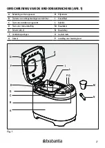 Preview for 27 page of Brabantia BBEK1114 Instruction Manual