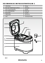 Preview for 69 page of Brabantia BBEK1114 Instruction Manual