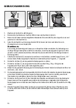 Preview for 92 page of Brabantia BBEK1114 Instruction Manual