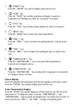 Preview for 7 page of Brabantia BBEK1133 Instruction Manual