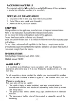 Preview for 21 page of Brabantia BM11U-W Instruction Manual