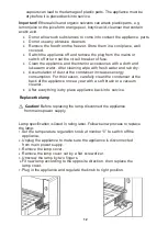 Предварительный просмотр 14 страницы Brabantia BM6W Instruction Manual