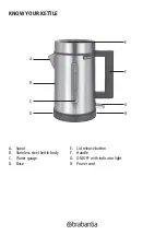 Предварительный просмотр 6 страницы Brabantia D1S-3T Instruction Manual