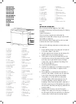 Предварительный просмотр 4 страницы Brabantia D2-2B Instruction Manual