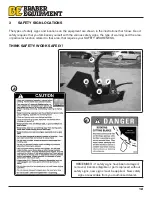 Preview for 12 page of Braber Equipment BE-WC32 Operator'S Manual