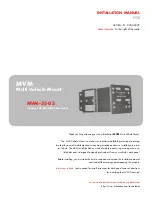 Preview for 1 page of Bracketron Multi Vehicle Mount MVM-35-05 Installation Manual