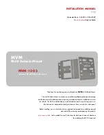 Предварительный просмотр 1 страницы Bracketron MVM-15-05 Installation Manual