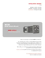 Preview for 1 page of Bracketron MVM-45-05 Installation Manual