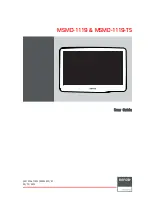 Preview for 1 page of Braco MSMD-1119 User Manual