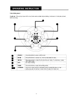 Предварительный просмотр 8 страницы Brada Appliances YPM-06C Instruction Manual