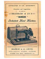 Bradbury & Co Soeze Directions And Suggestions For Operating preview