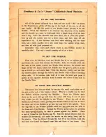 Preview for 3 page of Bradbury & Co Soeze Directions And Suggestions For Operating