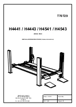 Предварительный просмотр 1 страницы Bradbury Equipment H4441 Installation Instructions Manual