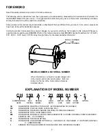 Preview for 4 page of BRADEN C2H150A Installation Maintenance And Service Manual