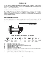 Предварительный просмотр 3 страницы BRADEN CH150A Series Installation Maintenance And Service Manual