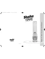 Предварительный просмотр 1 страницы Bradex Shake n Take Use & Care Manual