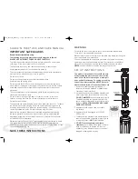 Предварительный просмотр 2 страницы Bradex Shake n Take Use & Care Manual