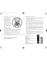 Предварительный просмотр 3 страницы Bradex Shake n Take Use & Care Manual