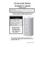 Предварительный просмотр 1 страницы Bradford White 46392H Installation & Operating Manual