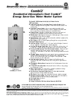 Bradford White 546-B Specification Sheet предпросмотр