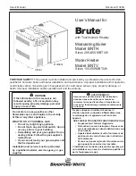 Предварительный просмотр 1 страницы Bradford White Brute BNTH User Manual