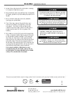 Предварительный просмотр 4 страницы Bradford White Brute Mini User Manual