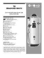 Bradford White Commercial Energy Saver Gas Millivolt Specifications предпросмотр