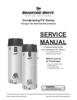 Bradford White Condensing PV Series Service Manual предпросмотр