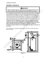 Предварительный просмотр 9 страницы Bradford White Convection Heater Installation And Operating Instruction Manual