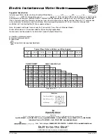 Предварительный просмотр 6 страницы Bradford White Electric Instantaneous Water Heaters Specification Sheet