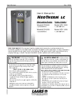 Предварительный просмотр 1 страницы Bradford White LAARS NEOTHERM LC NTH1000 User Manual