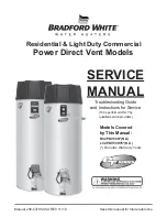 Bradford White LC2PDV50H76 Service Manual предпросмотр