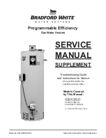 Предварительный просмотр 1 страницы Bradford White PE2XR504T Series Service Manual