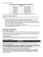 Preview for 8 page of Bradford White RE2H50S 1NCWT Series Installation/Operation Instruction Manual