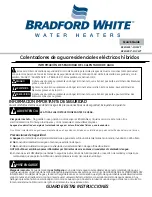 Предварительный просмотр 22 страницы Bradford White RE2H50S*-1NCWT Series Quick Manual