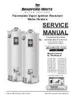 Bradford White RG130T*N Series Service Manual предпросмотр