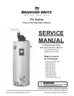 Bradford White RG1PV Service Manual preview