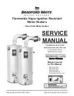 Bradford White RG2DV40S Series Service Manual предпросмотр