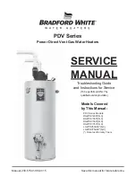 Preview for 1 page of Bradford White RG2PDV40SN Service Manual