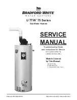 Предварительный просмотр 1 страницы Bradford White U2TW75T*RN Service Manual