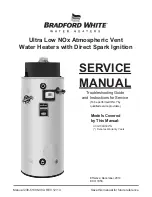 Предварительный просмотр 1 страницы Bradford White UCG100H399 Service Manual