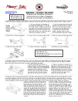 BRADLEY MOWERS MS2006N Assembly And Installation Instructions предпросмотр